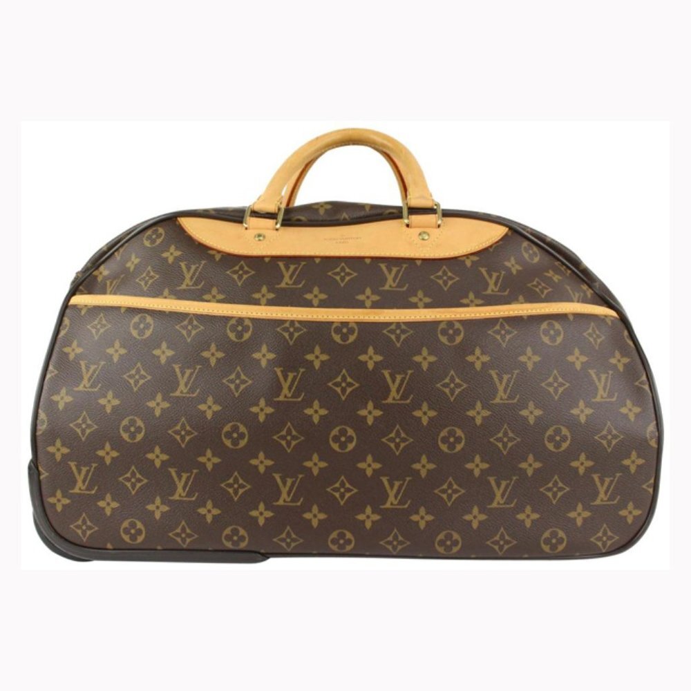 Louis Vuitton Monogram Eole 50 Convertible Duffle Rolling Trolley 916lv3